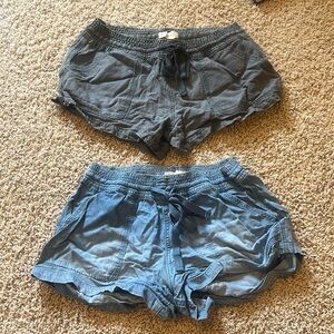 altar’d state soft shorts set of two. good condition!